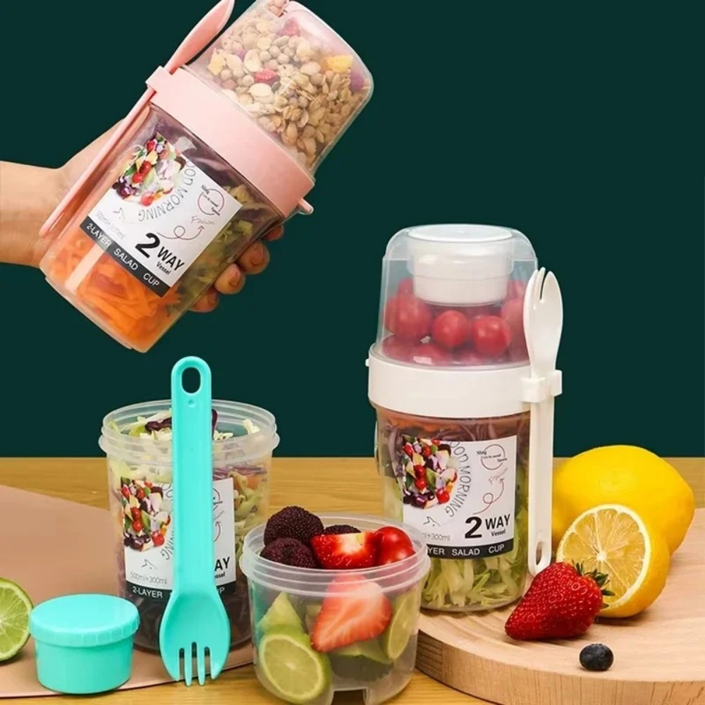 Food Snacks Wholesale - Portable Salad Cup Breakfast Cup Food
