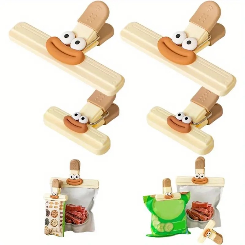 Set of 4 Food Bag Clips (1 Lar - đánh giá và giá Food Snacks Restaurant