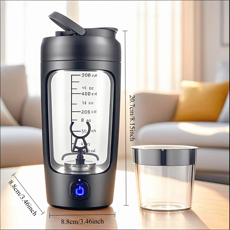 650ml Electric Protein Shaker  - đánh giá và giá Protein Bar Box