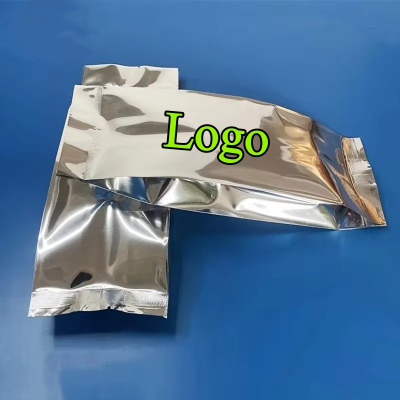 100PCS Side Gussets Glossy Sil - đánh giá và giá Food Snacks Logos